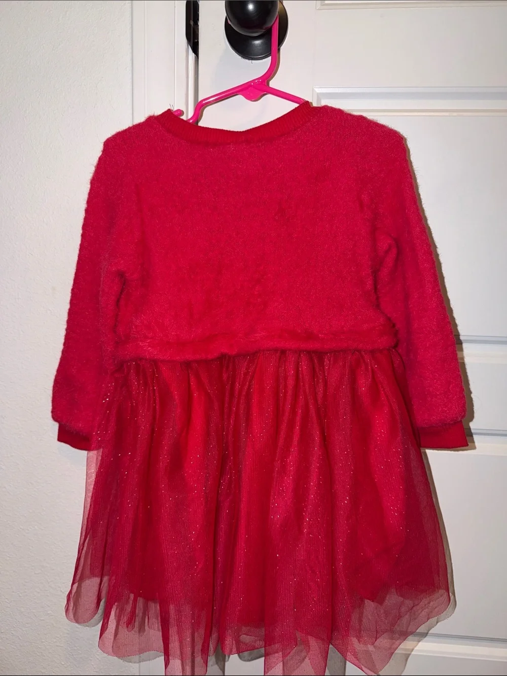 Hello Kitty Red Sparkle Tulle Dress for Girls